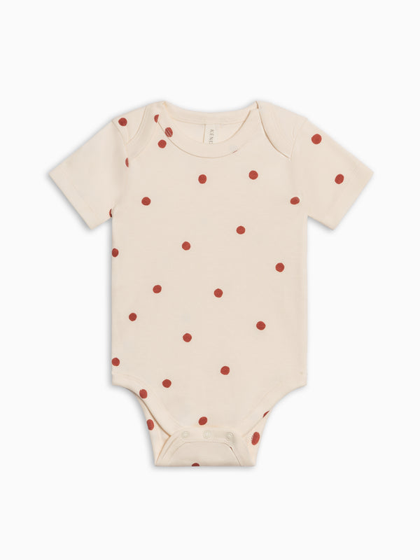 Afton Bodysuit - Barn Polka