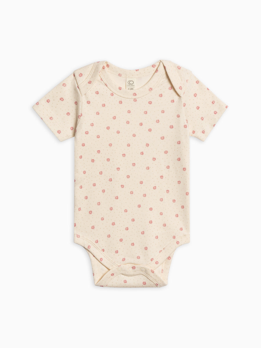 Afton Bodysuit Baby : One Pieces : Bodysuits : Short Sleeves Colored Organics Organic Cotton Baby Afton Bodysuit