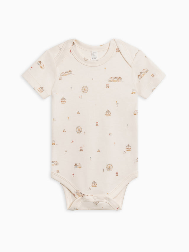 Afton Bodysuit Baby : One Pieces : Bodysuits : Short Sleeves Colored Organics Organic Cotton Baby Afton Bodysuit