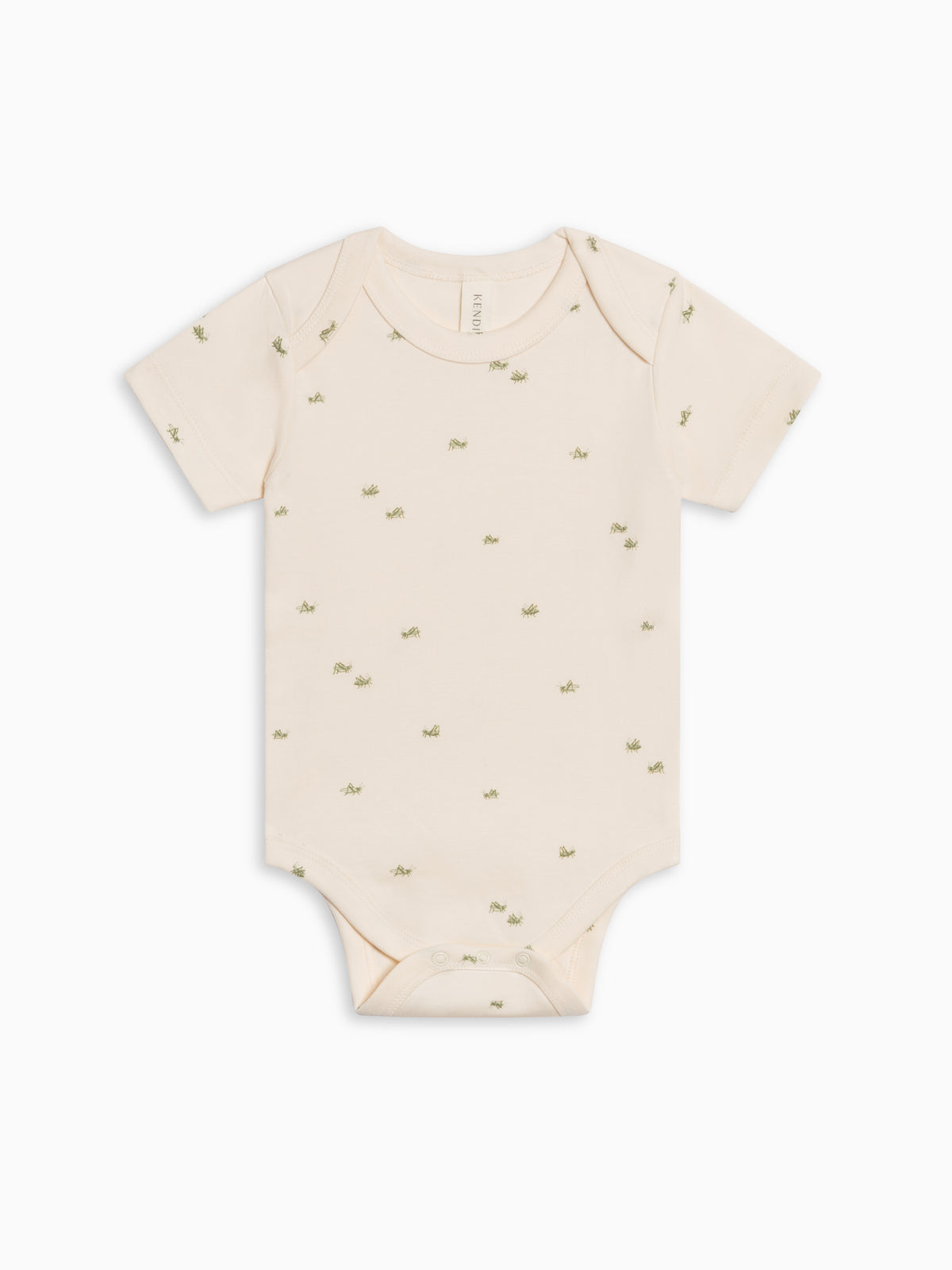Afton Bodysuit - Grasshopper / Fern + Mint Baby : One Pieces : Bodysuits : Short Sleeves Kendi Afton Bodysuit - Grasshopper / Fern + | Colored Organics®