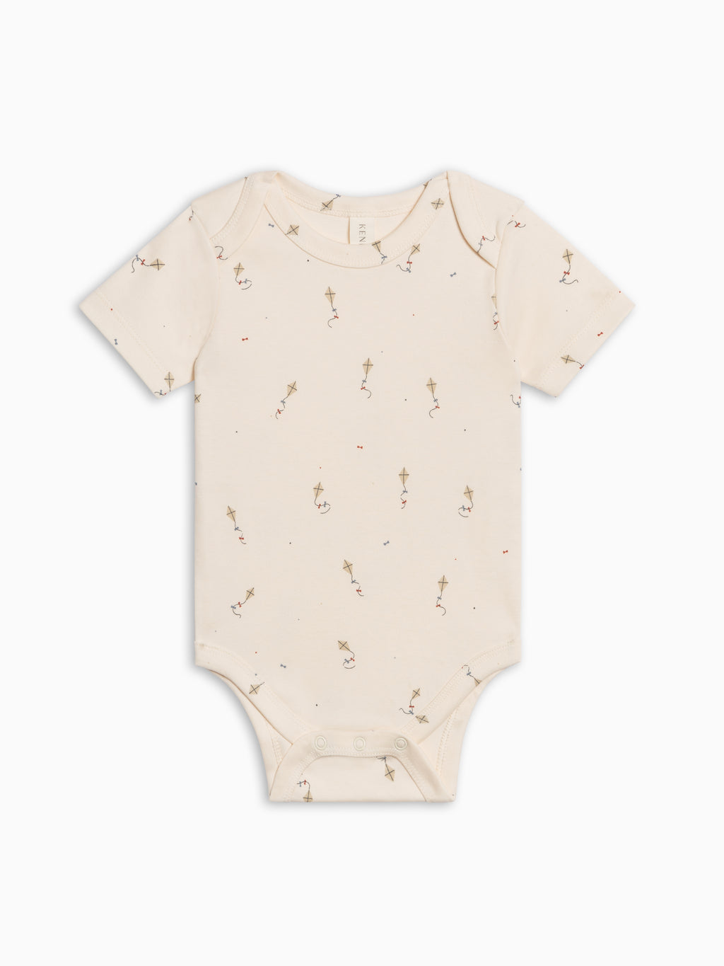 Afton Bodysuit - Kite / Dune + Barn Sale : Baby : One Pieces : Bodysuits : Short Sleeves Kendi PRE ORDER Afton Bodysuit - Kite / Dune | Colored Organics®