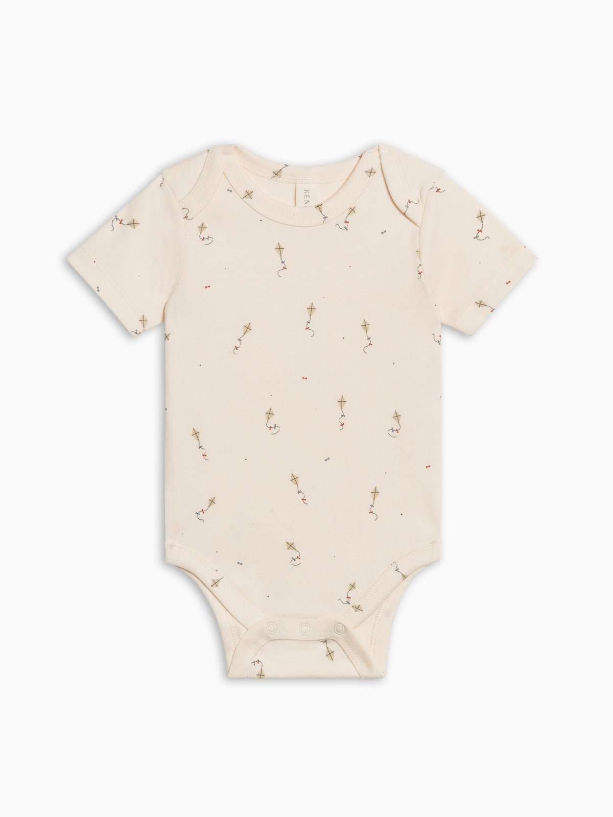 Afton Bodysuit - Kite / Dune + Barn Sale : Baby : One Pieces : Bodysuits : Short Sleeves Kendi PRE ORDER Afton Bodysuit - Kite / Dune | Colored Organics®