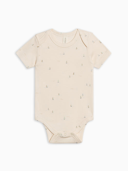 Afton Bodysuit - Regatta  Kendi Afton Bodysuit - Regatta (Organic) | Colored Organics®