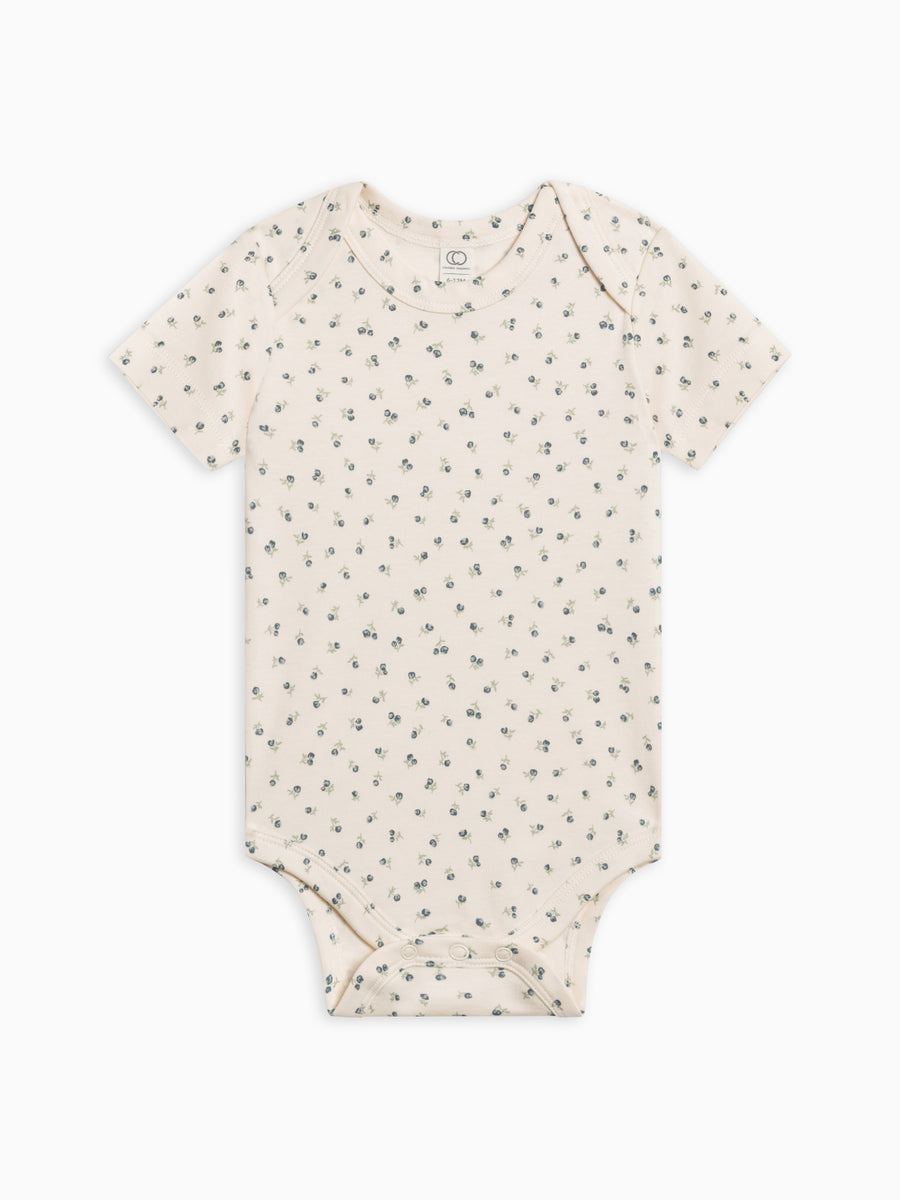 Afton Bodysuit Baby : One Pieces : Bodysuits : Short Sleeves Colored Organics Organic Cotton Baby Afton Bodysuit