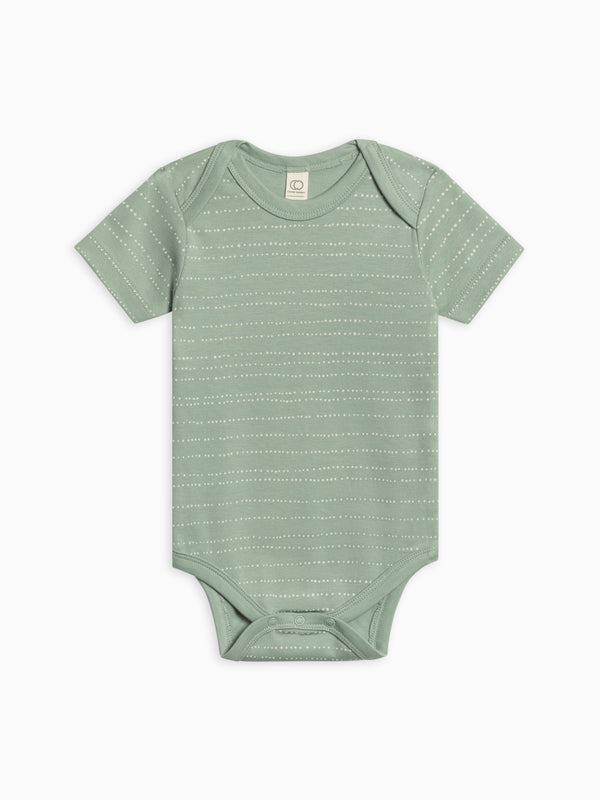 Afton Bodysuit Baby : One Pieces : Bodysuits : Short Sleeves Colored Organics Organic Cotton Baby Afton Bodysuit