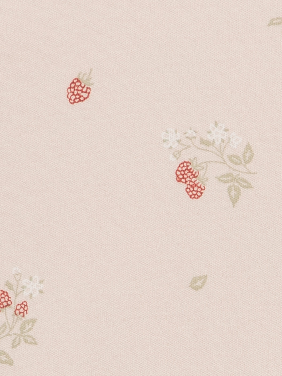 Peyton Zipper Sleeper - Raspberries / Shell + Mint Sale : Baby : One Pieces : Sleepers : Long Sleeves Kendi PRE ORDER Peyton Zipper Sleeper | Colored Organics®
