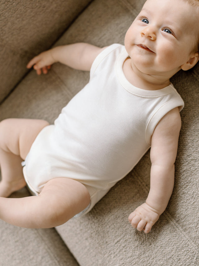 Boulder Tank Bodysuit Baby : One Pieces : Bodysuits : Tanks Colored Organics Organic Cotton Baby Boulder Tank Bodysuit