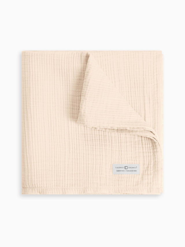 Muslin Swaddle Blanket Baby :Accessories :Swaddle Blankets :Nursery :Blankets Colored Organics 