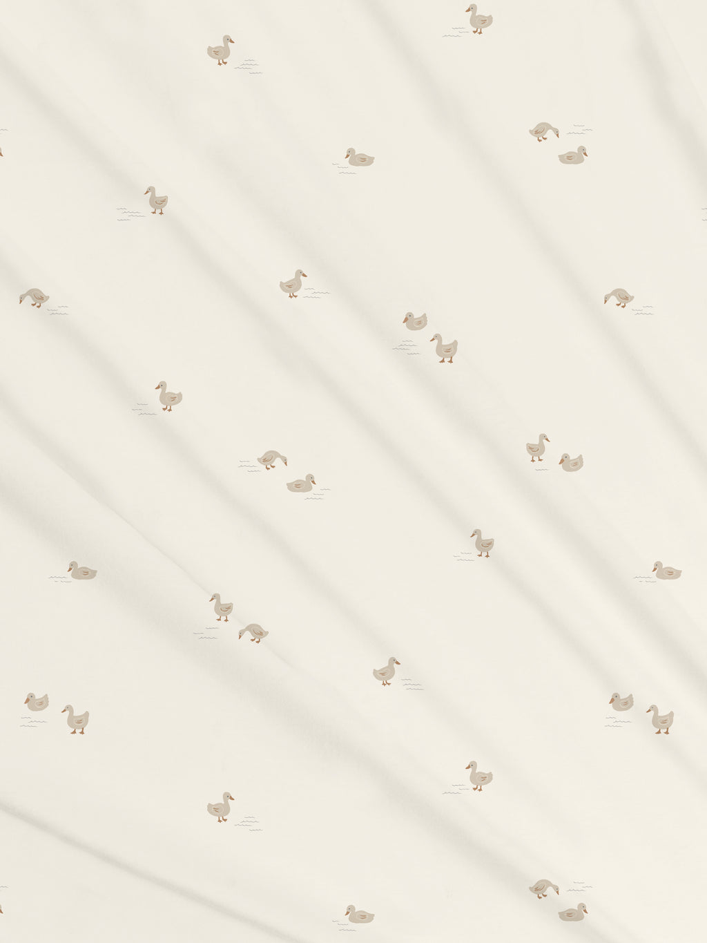Swaddle Blanket | Duck / Oat + Chai  KENDI by Colored Organics Swaddle Blanket | Duck / Oat + Chai | Colored Organics®