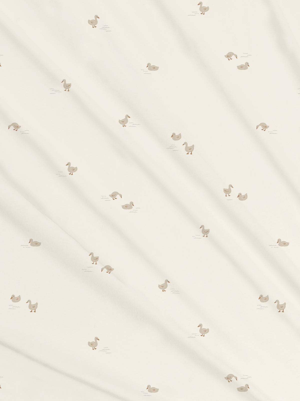 Swaddle Blanket | Duck / Oat + Chai  KENDI by Colored Organics Swaddle Blanket | Duck / Oat + Chai | Colored Organics®