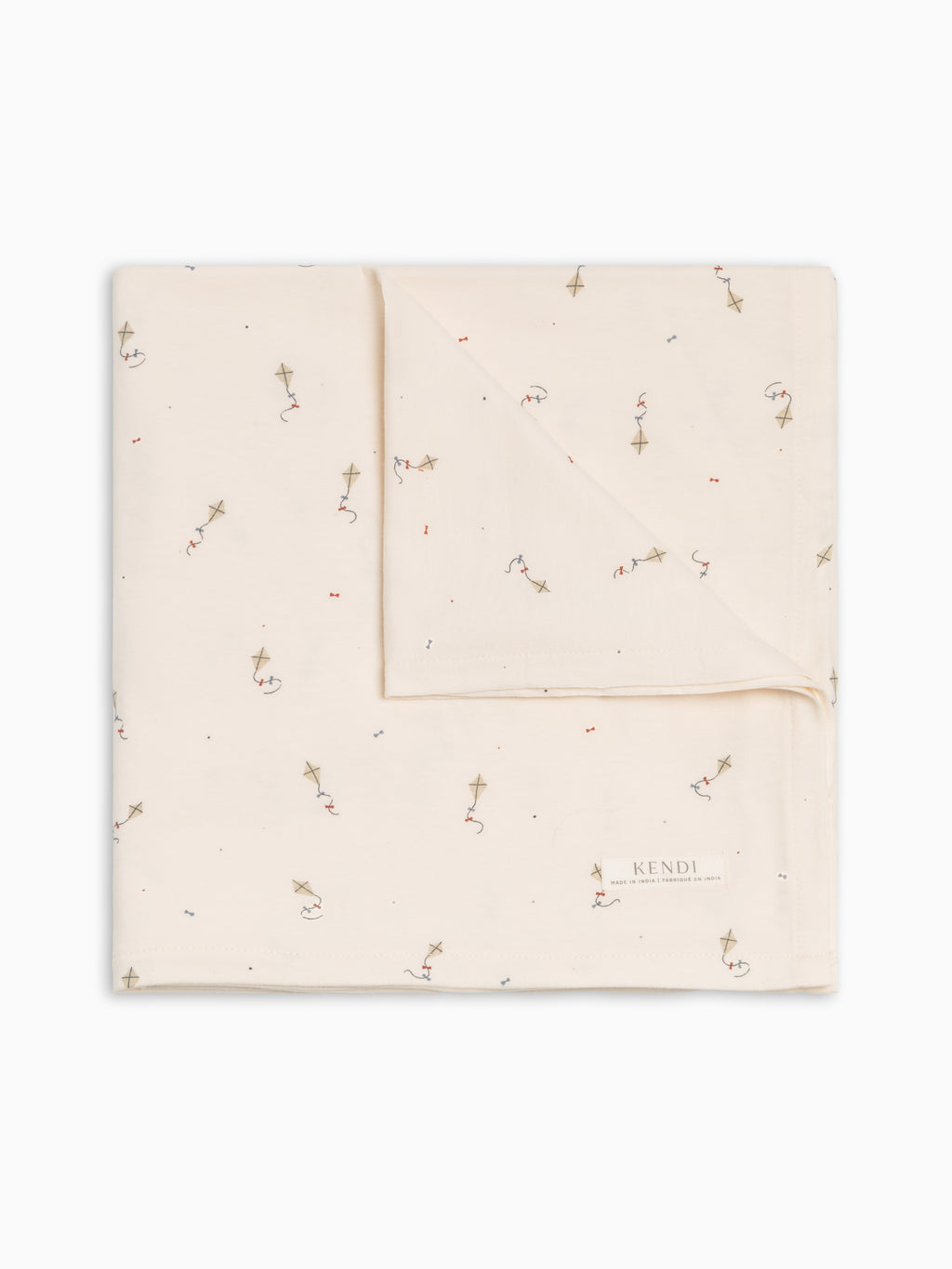 Swaddle Blanket - Kite / Dune + Barn Baby : Accessories : Swaddle Blankets : Nursery : Bedding : Blankets Kendi PRE ORDER Swaddle Blanket - Kite / Dune | Colored Organics®