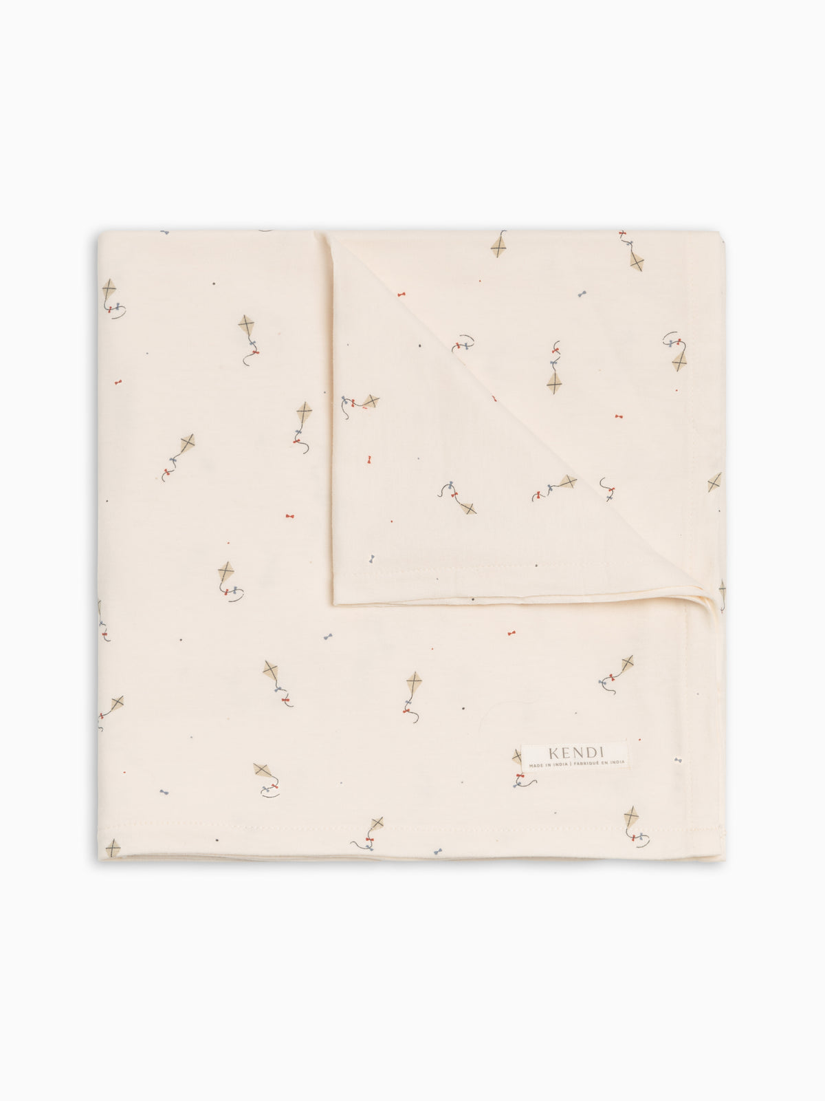 Swaddle Blanket - Kite / Dune + Barn Baby : Accessories : Swaddle Blankets : Nursery : Bedding : Blankets Kendi PRE ORDER Swaddle Blanket - Kite / Dune | Colored Organics®