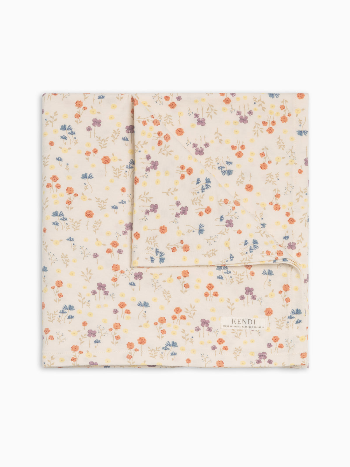 Swaddle Blanket - Margot Floral / Barn + Sea Baby : Accessories : Swaddle Blankets : Nursery : Bedding : Blankets Kendi PRE ORDER Swaddle Blanket - Margot | Colored Organics®