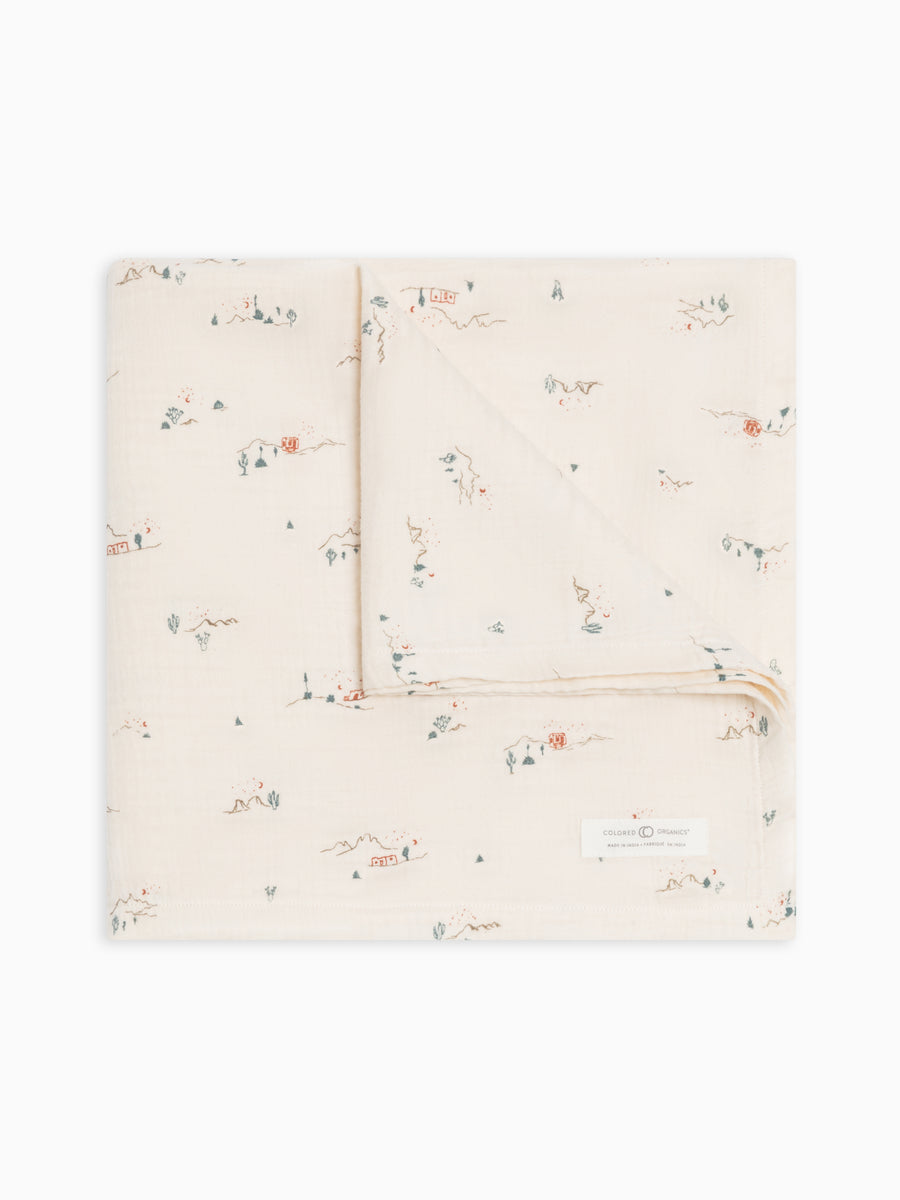 Muslin Swaddle Blanket Baby :Accessories :Swaddle Blankets :Nursery :Blankets Colored Organics Organic Cotton Baby Muslin Swaddle Blanket