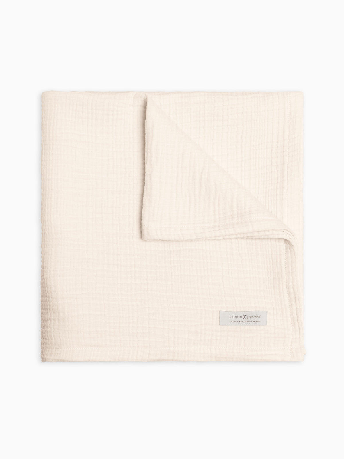 Classic Muslin Swaddle Blanket Baby : Accessories : Swaddle Blankets : Nursery : Blankets KENDI by Colored Organics Organic Muslin Swaddle Blanket, 46 inch | Colored Organics®