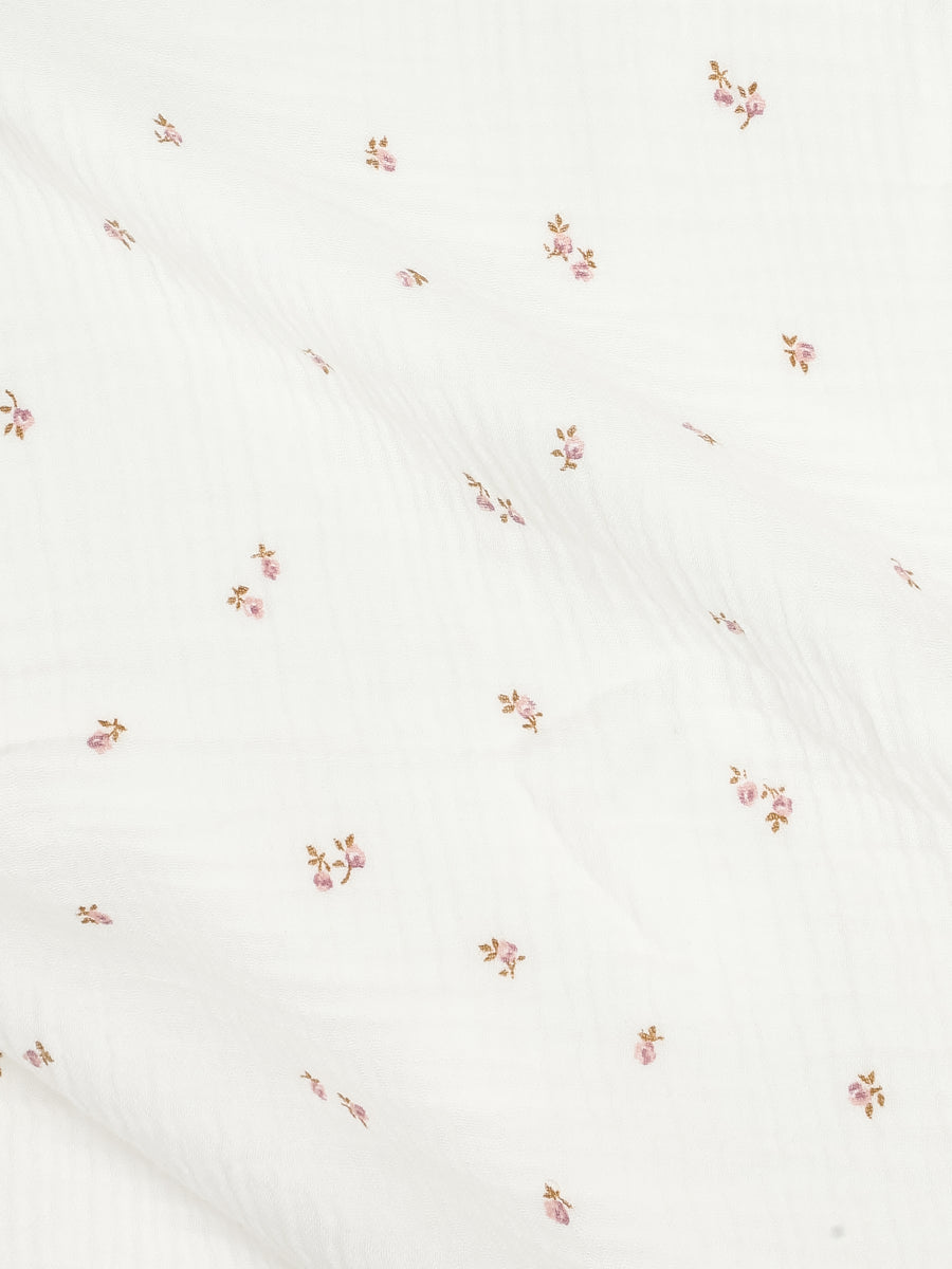 Muslin Swaddle Blanket - Etta Floral