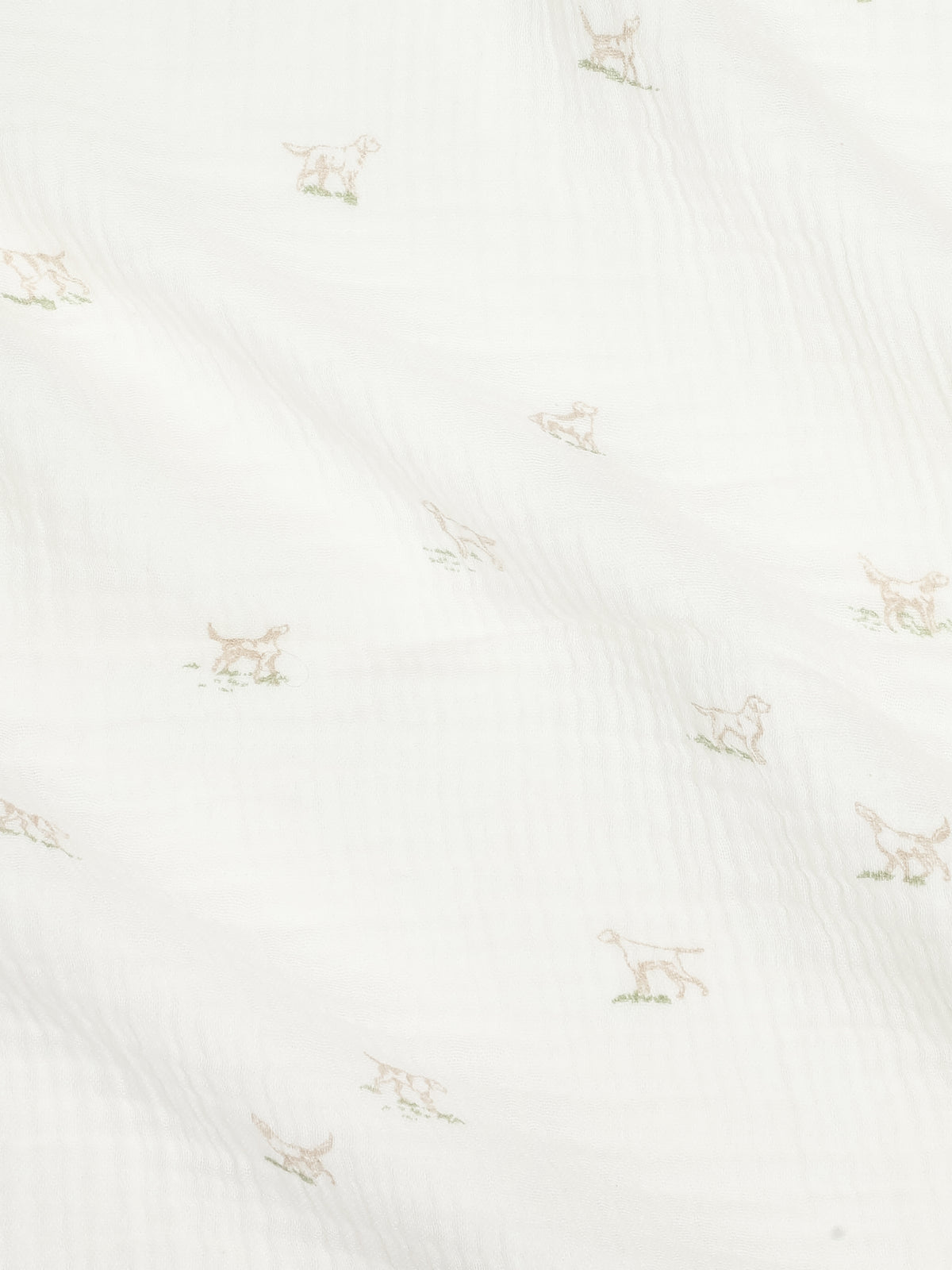 Muslin Swaddle Blanket - Field Dog Baby : Accessories : Swaddle Blankets : Nursery : Blankets KENDI by Colored Organics Muslin Swaddle Blanket | Colored Organics®