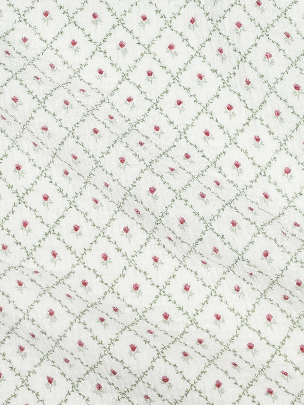 Muslin Swaddle Blanket - Hedge Floral Baby : Accessories : Swaddle Blankets : Nursery : Blankets KENDI by Colored Organics Muslin Swaddle Blanket | Colored Organics®