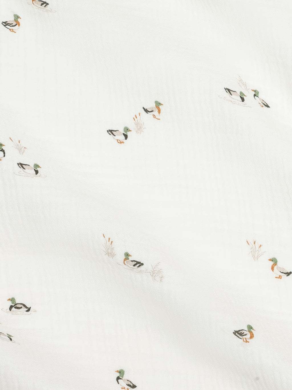 Muslin Swaddle Blanket - Mallard Baby : Accessories : Swaddle Blankets : Nursery : Blankets KENDI by Colored Organics Muslin Swaddle Blanket | Colored Organics®
