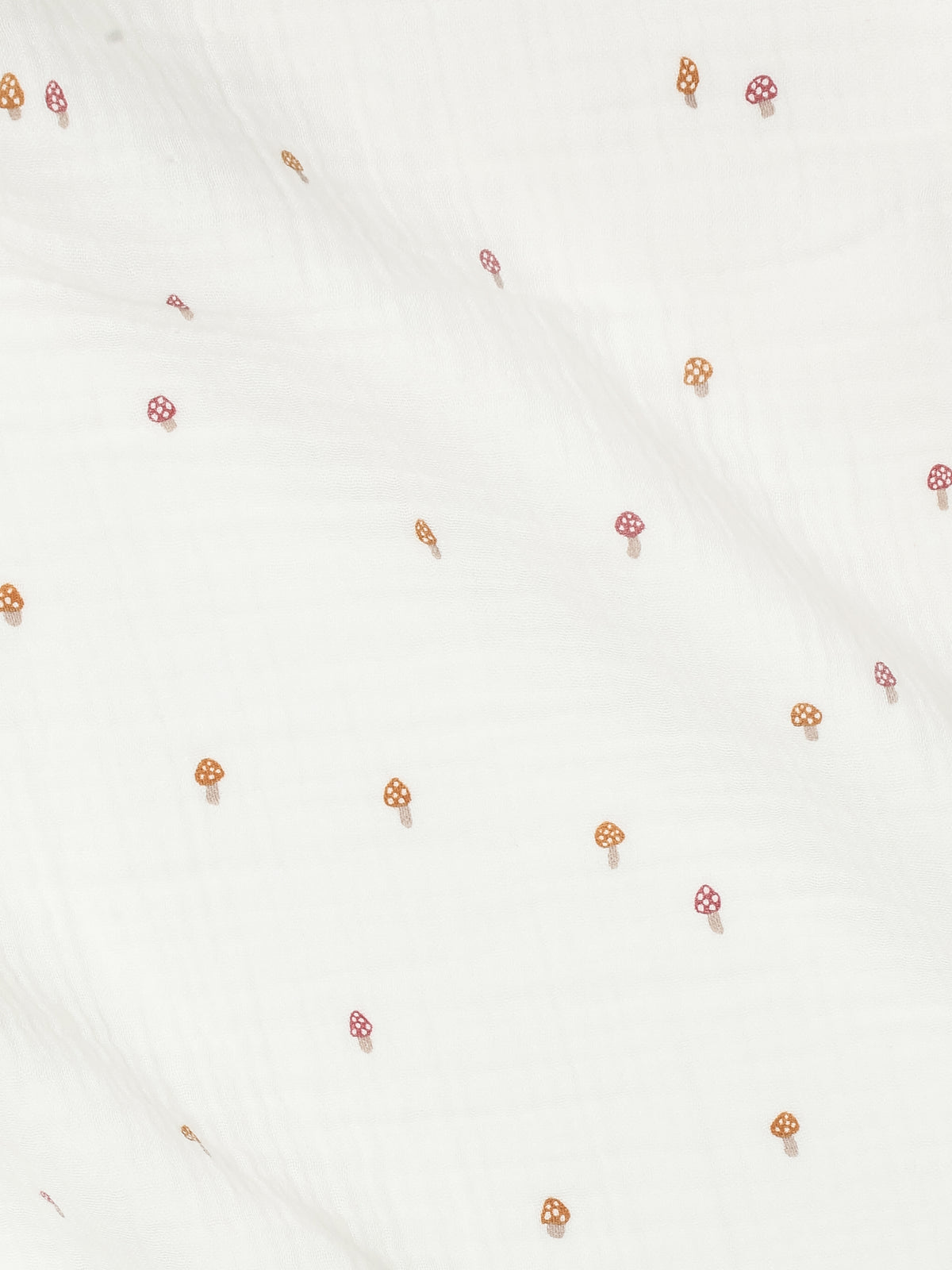 Muslin Swaddle Blanket - Mushroom Baby : Accessories : Swaddle Blankets : Nursery : Blankets KENDI by Colored Organics Muslin Swaddle Blanket | Colored Organics®
