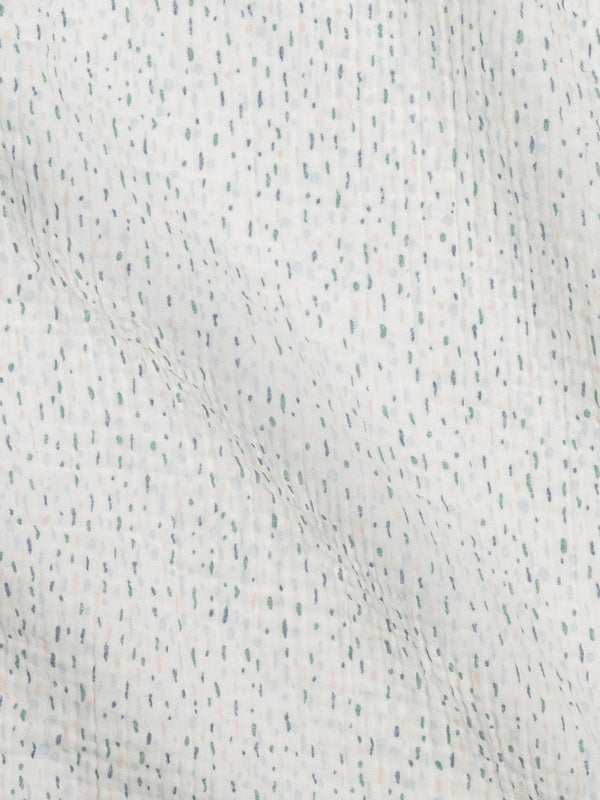 Muslin Swaddle Blanket - Pinehurst / Powder + Shell Baby : Accessories : Swaddle Blankets : Nursery : Blankets KENDI by Colored Organics Muslin Swaddle Blanket - Pinehurst / | Colored Organics®