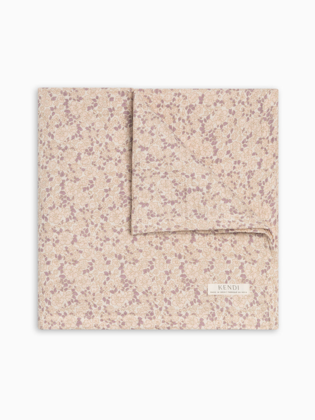 Muslin Swaddle Blanket - Vionna Floral / Shell + Fog Baby : Accessories : Swaddle Blankets : Nursery : Blankets Kendi Muslin Swaddle Blanket - Vionna Floral | Colored Organics®