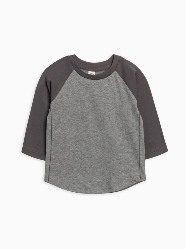 Louie Baseball Tee Sale :Baby-Kids :Tops :Tees :Long Sleeves Colored Organics Organic Cotton Baby and Kids Louie Baseball Tee