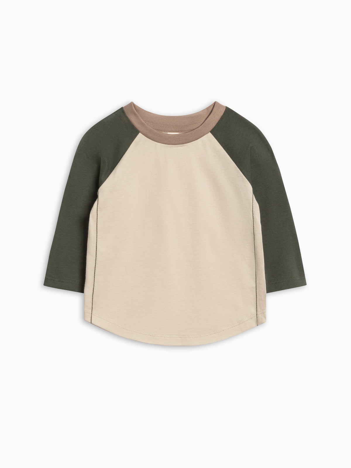 Louie Baseball Tee Sale : Baby-Kids : Tops : Tees : Long Sleeves Colored Organics Louie Baseball Tee for Babies and Kids | Colored Organics®