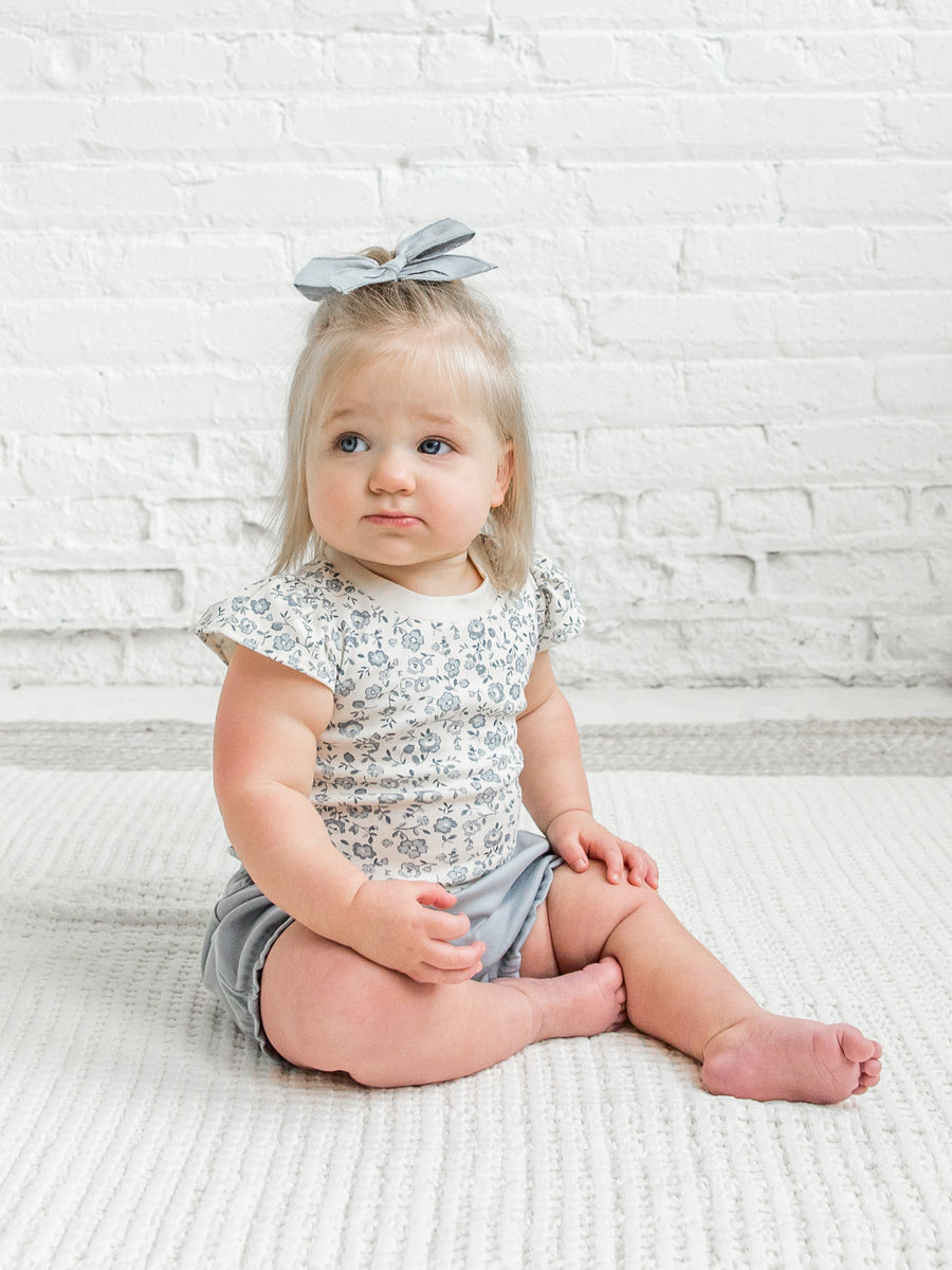 Pearl Petal Sleeve Tee Sale :Baby-Kids :Tops :Tees :Short Sleeves Colored Organics Organic Cotton Baby & Kids Pearl Petal Sleeve Tee