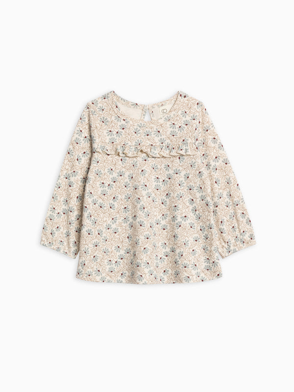 Sorren Ruffle Long Sleeve Top