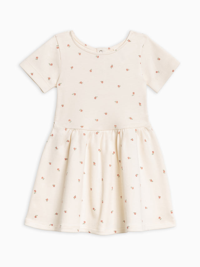 Stella Short Sleeve Swing Dress Baby-Kids : Tops : Dresses Colored Organics Organic Cotton Baby & Kids Stella Swing Dress