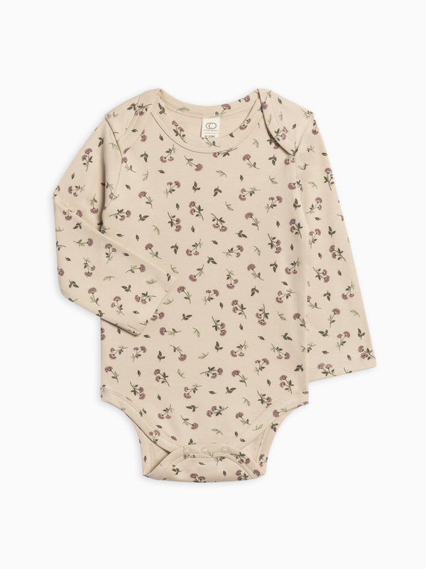 River Bodysuit Baby : One Pieces : Bodysuits : Long Sleeves Colored Organics Organic Cotton River Long Sleeve Bodysuit for Newborn and Baby - Girl & Boy 