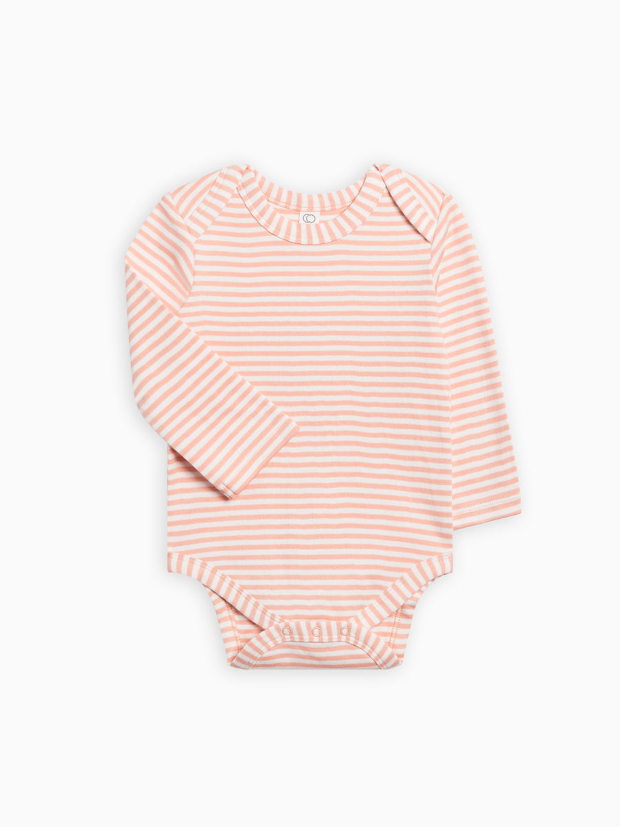 River Bodysuit Sale : Baby : One Pieces : Bodysuits : Long Sleeves Colored Organics Organic Cotton River Long Sleeve Bodysuit for Newborn and Baby - Girl & Boy 