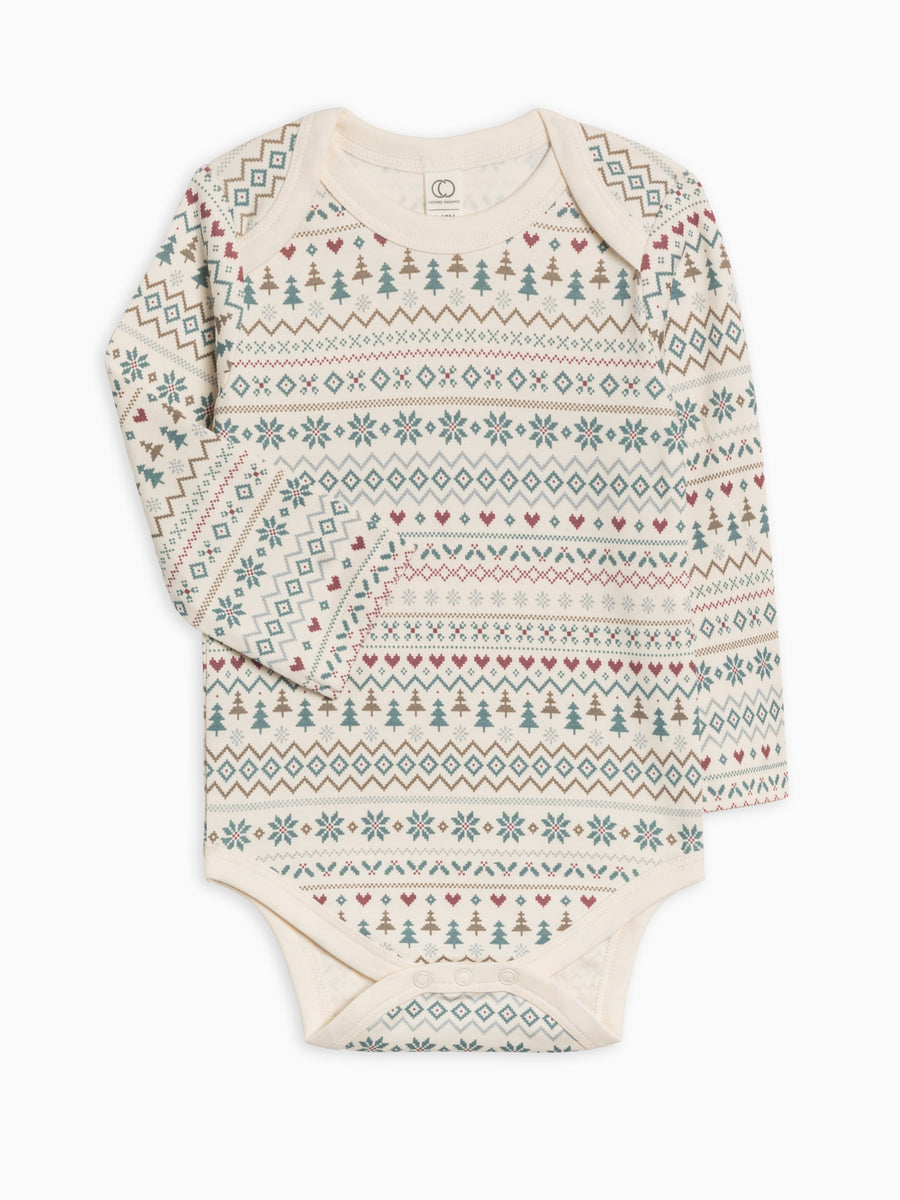 River Bodysuit Baby : One Pieces : Bodysuits : Long Sleeves Colored Organics Organic Cotton Baby River Bodysuit