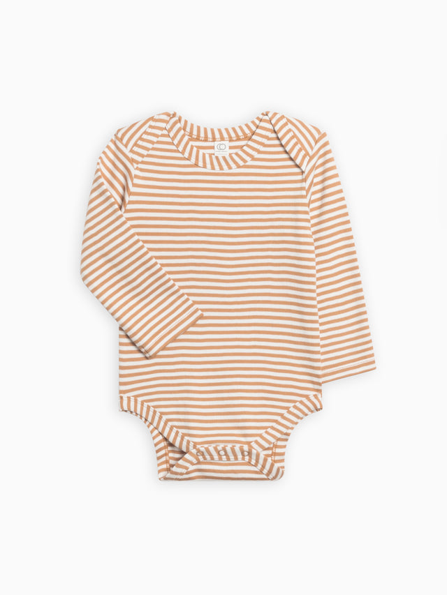 River Bodysuit Sale :Baby :One Pieces :Bodysuits :Long Sleeves Colored Organics Organic Cotton River Long Sleeve Bodysuit for Newborn and Baby - Girl & Boy 