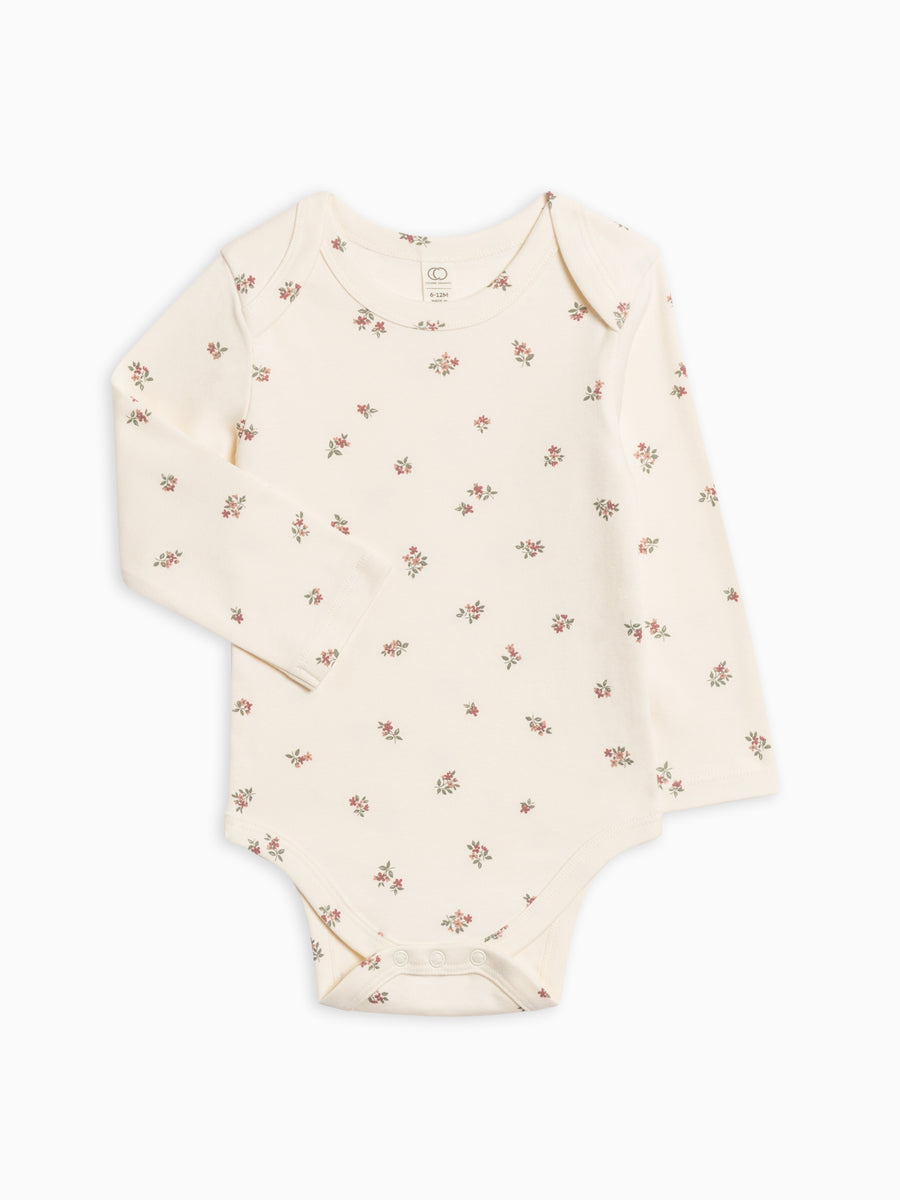 River Bodysuit Baby : One Pieces : Bodysuits : Long Sleeves Colored Organics Organic Cotton River Long Sleeve Bodysuit for Newborn and Baby - Girl & Boy 