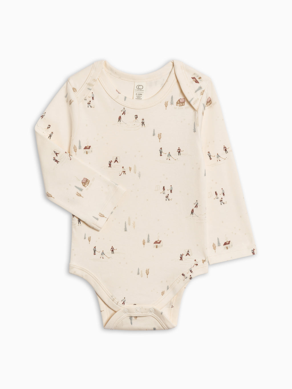 River Bodysuit Sale : Baby : One Pieces : Bodysuits : Long Sleeves Colored Organics River Bodysuit for Babies and Kids | Colored Organics®