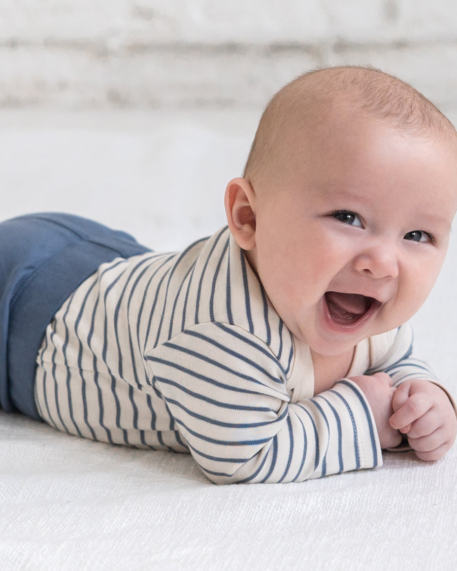 River Bodysuit Baby : One Pieces : Bodysuits : Long Sleeves Colored Organics Organic Cotton River Long Sleeve Bodysuit for Newborn and Baby - Girl & Boy 