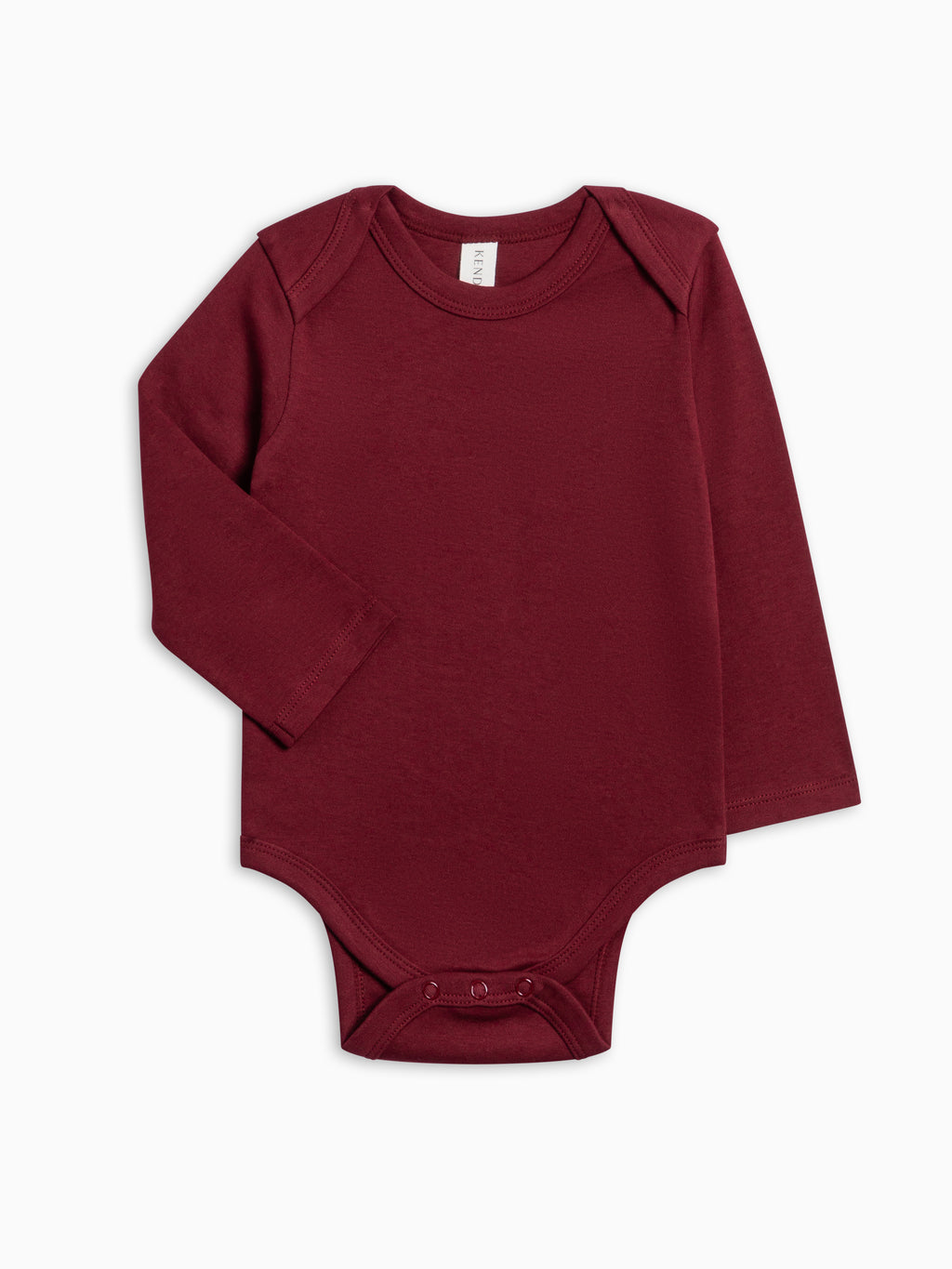 Long Sleeve Bodysuit - Snowbound  KENDI by Colored Organics Long Sleeve Bodysuit - Snowbound | Colored Organics®