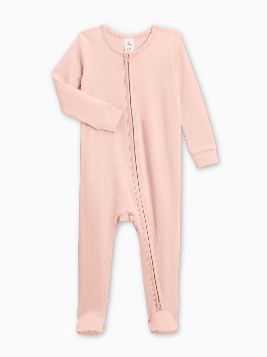 Classic Peyton Zipper Sleeper Baby : One Pieces : Sleepers : Long Sleeves Colored Organics Organic Peyton Zipper Footed Sleeper | Colored Organics®