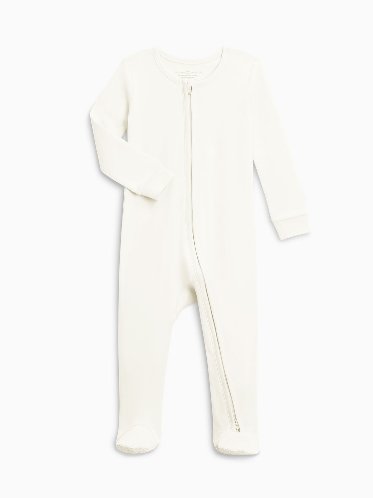 Classic Peyton Zipper Sleeper Baby : One Pieces : Sleepers : Long Sleeves Colored Organics Organic Peyton Zipper Footed Sleeper | Colored Organics®