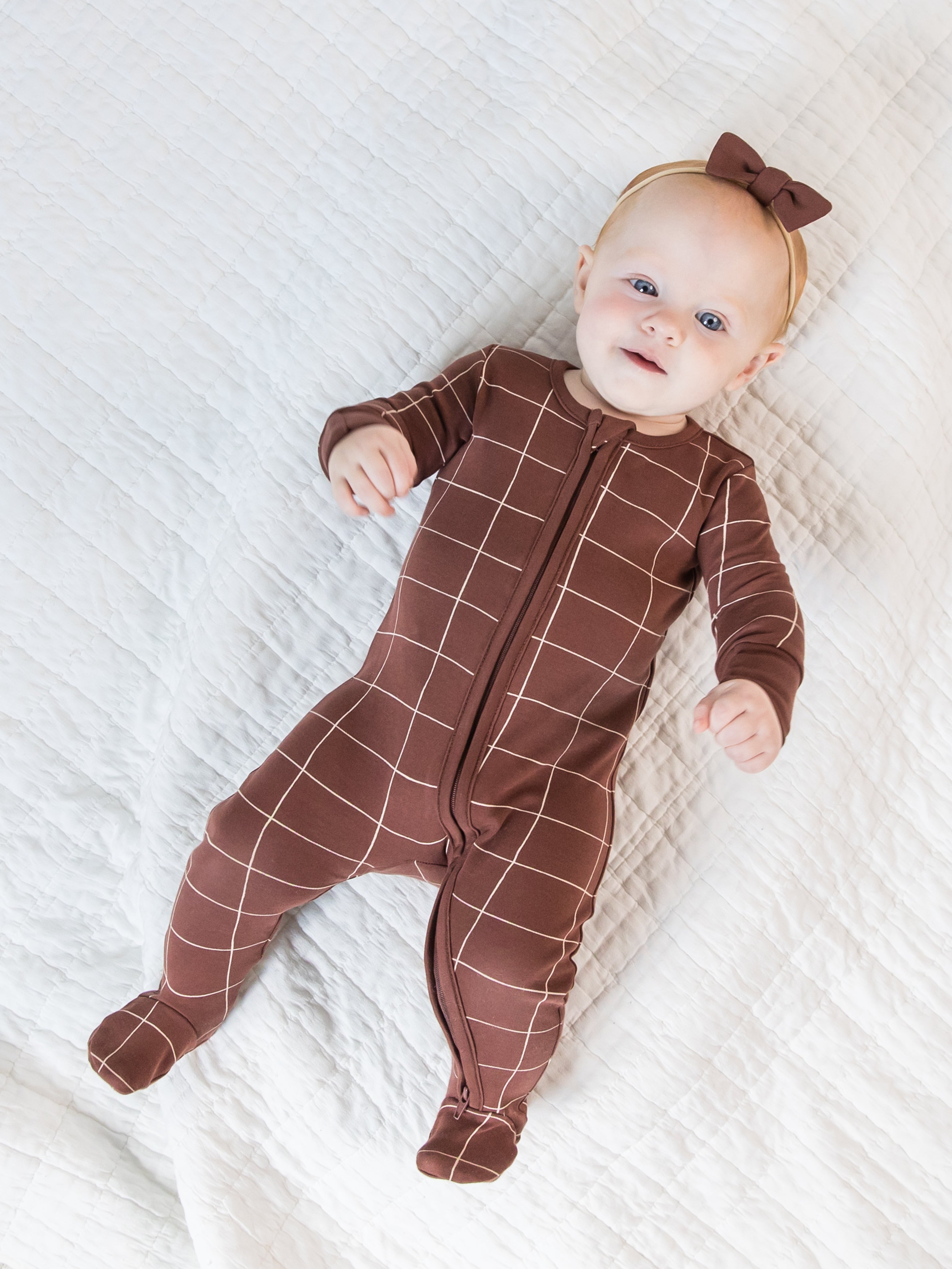 Organic Cotton Baby Peyton Zipper Sleeper