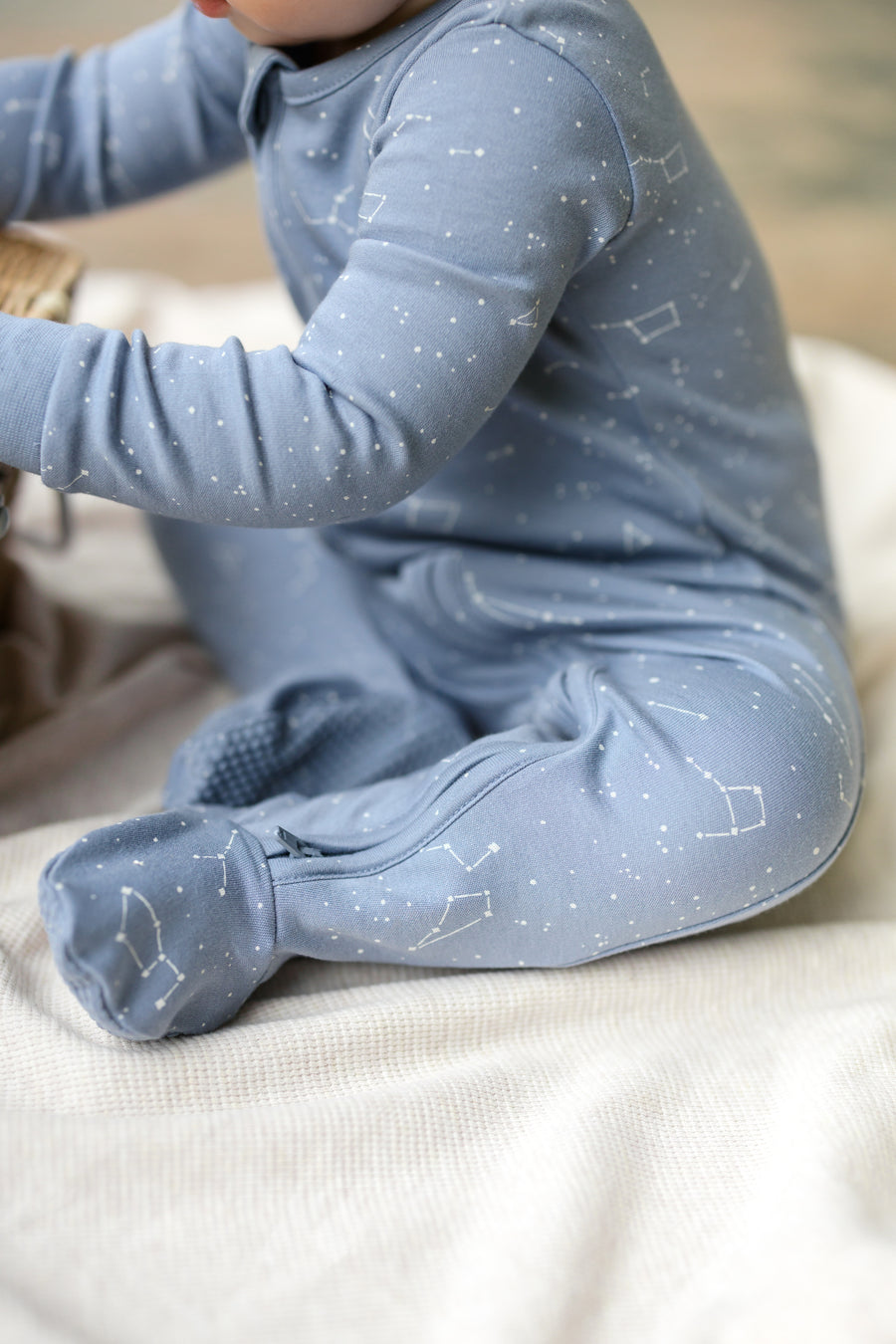 Peyton Zipper Sleeper - Constellation