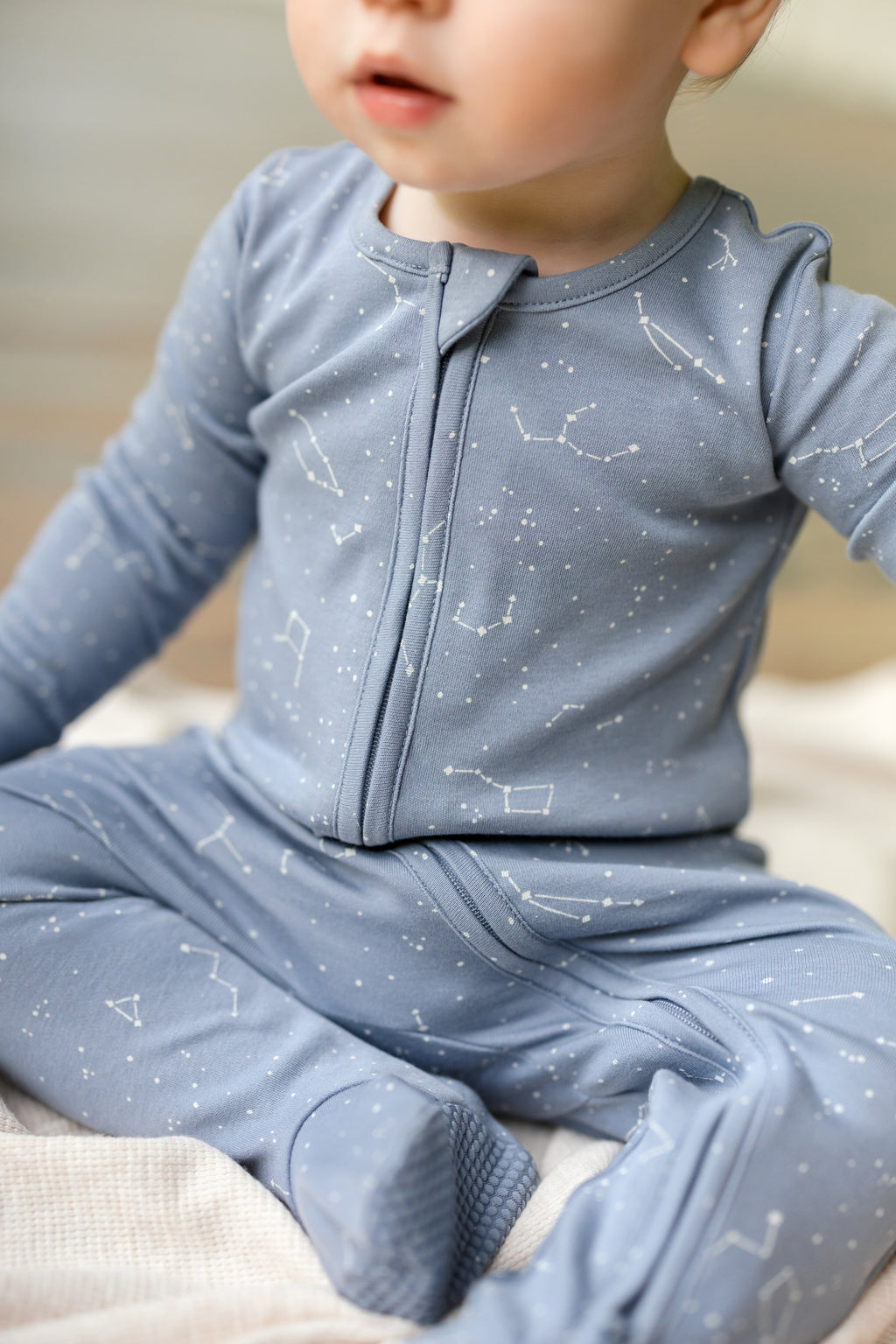 Peyton Zipper Sleeper - Constellation