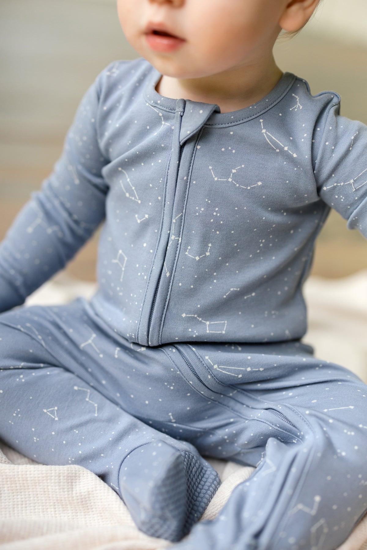 Peyton Zipper Sleeper - Constellation