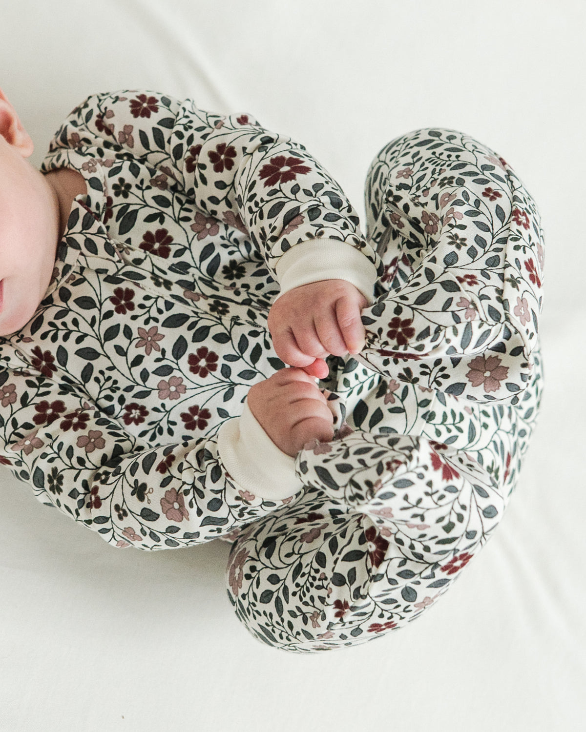 Peyton Zipper Sleeper Sale : Baby : One Pieces : Sleepers : Long Sleeves Colored Organics Peyton Zipper Sleeper for Baby | Colored Organics®