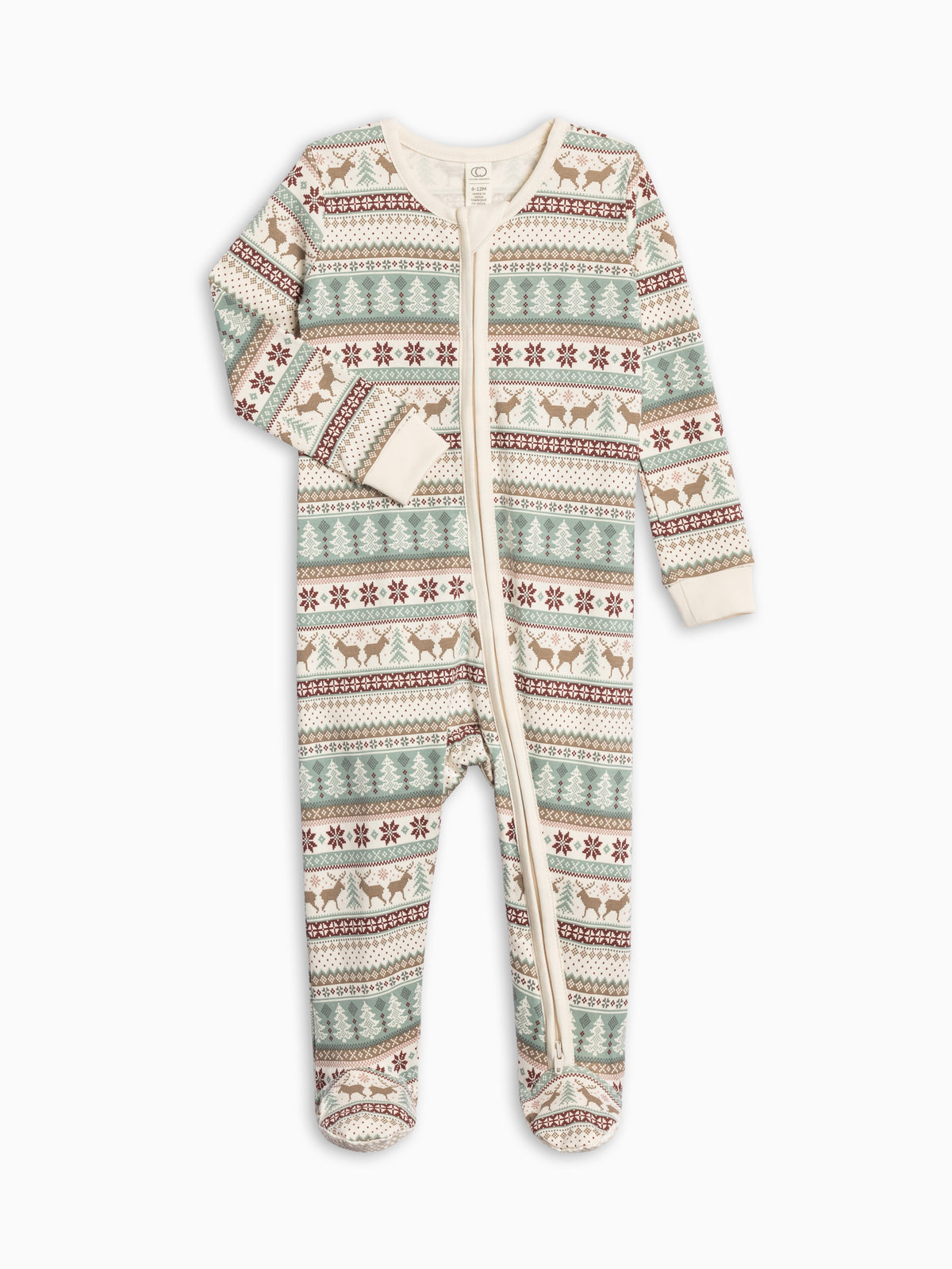 Peyton Zipper Sleeper Sale : Baby : One Pieces : Sleepers : Long Sleeves Colored Organics Peyton Zipper Sleeper for Baby | Colored Organics®