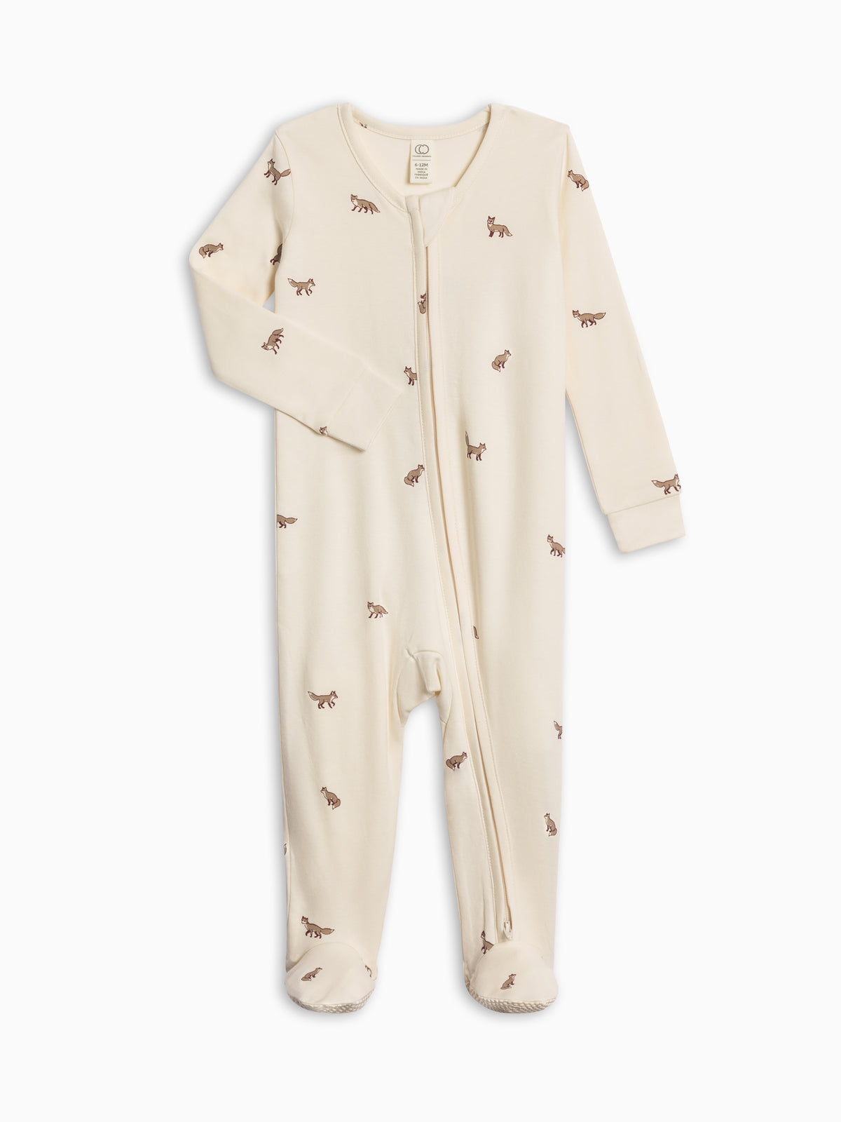 Peyton Zipper Sleeper Sale : Baby : One Pieces : Sleepers : Long Sleeves Colored Organics Peyton Zipper Sleeper for Baby | Colored Organics®