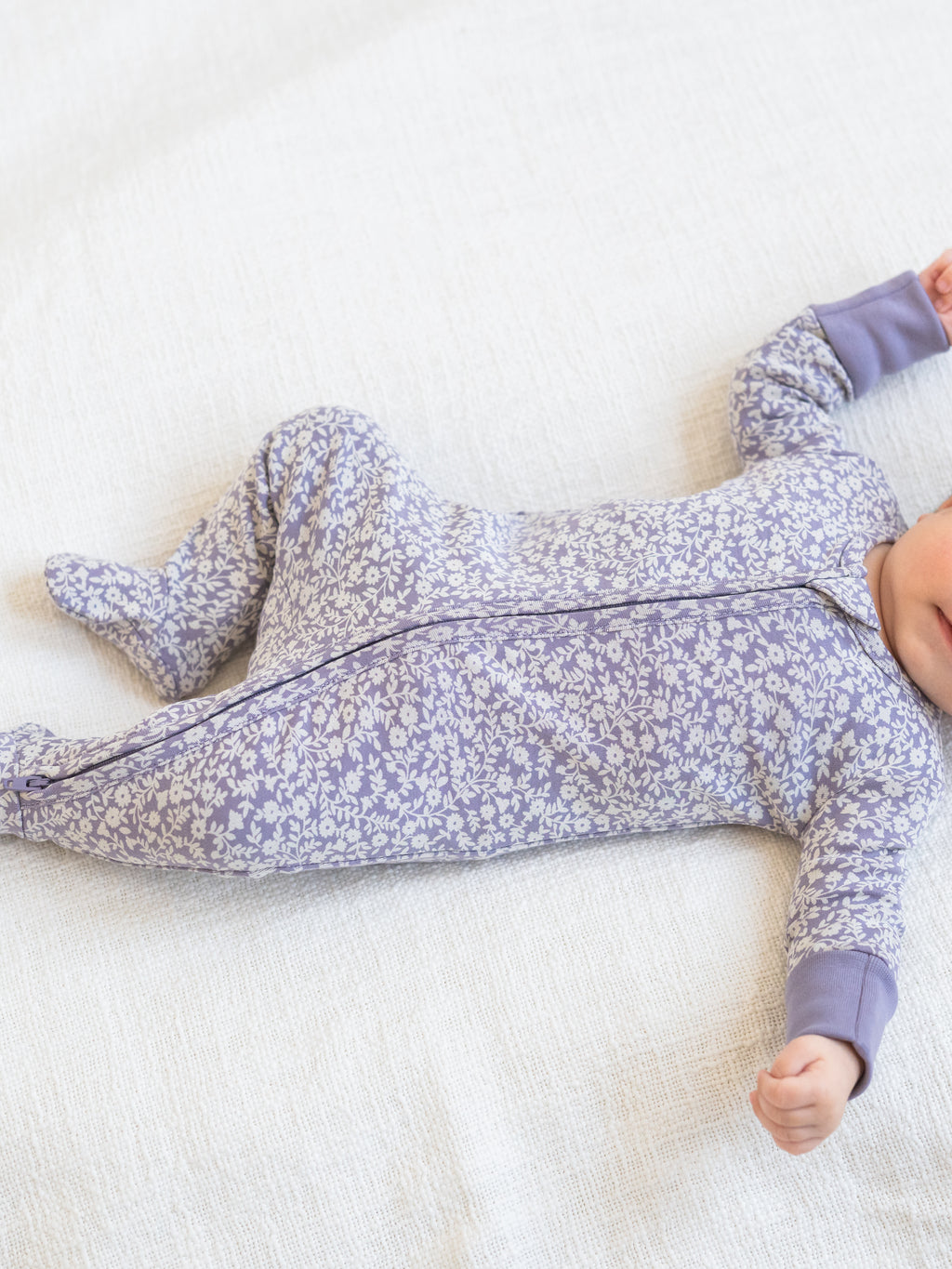 Peyton Zipper Sleeper - Gwen Floral