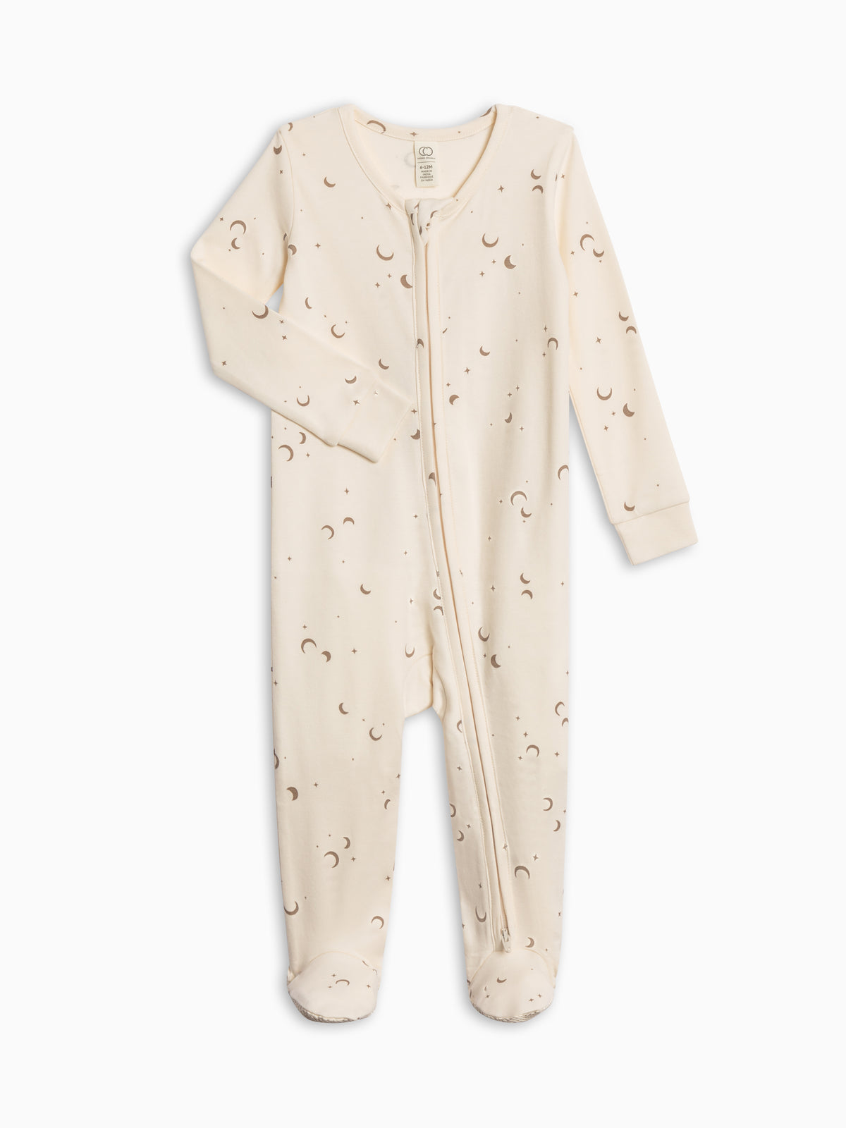 Peyton Zipper Sleeper Sale : Baby : One Pieces : Sleepers : Long Sleeves Colored Organics Peyton Zipper Sleeper for Baby | Colored Organics®